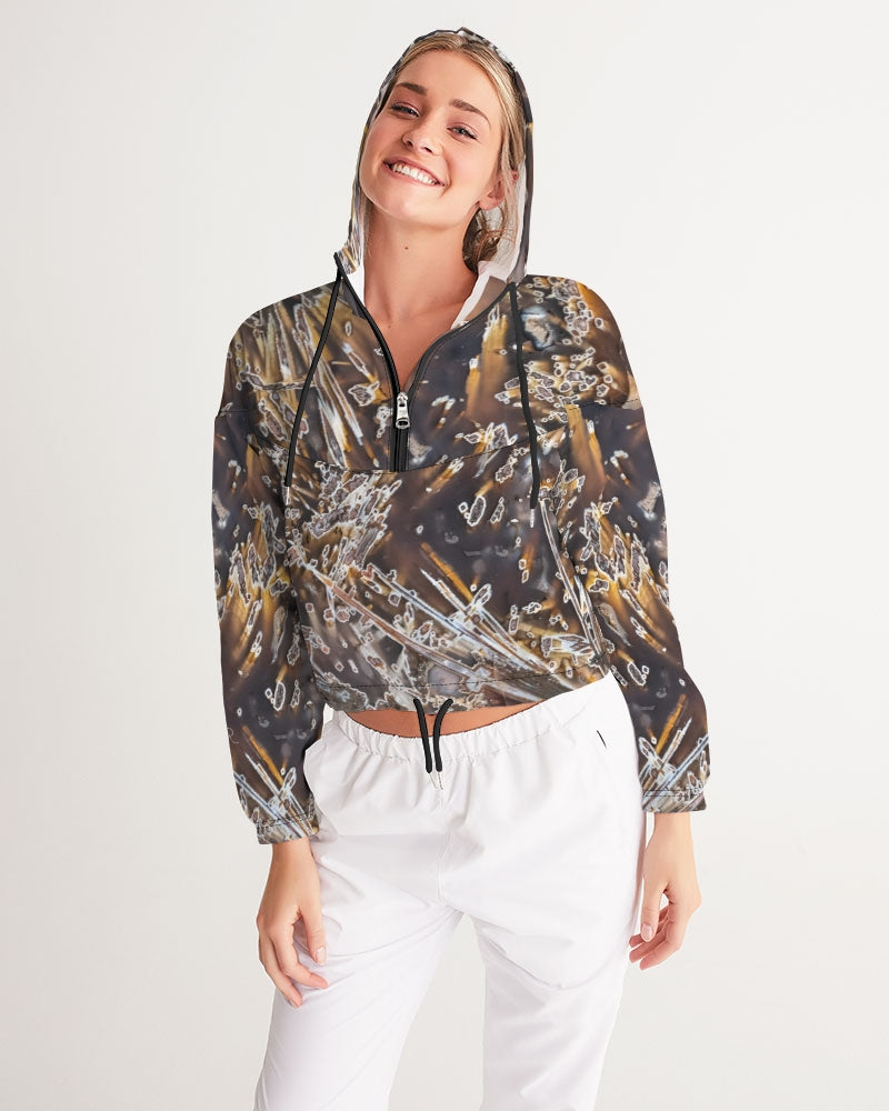 Turkish Stick Agate Vitality Cropped Windbreaker