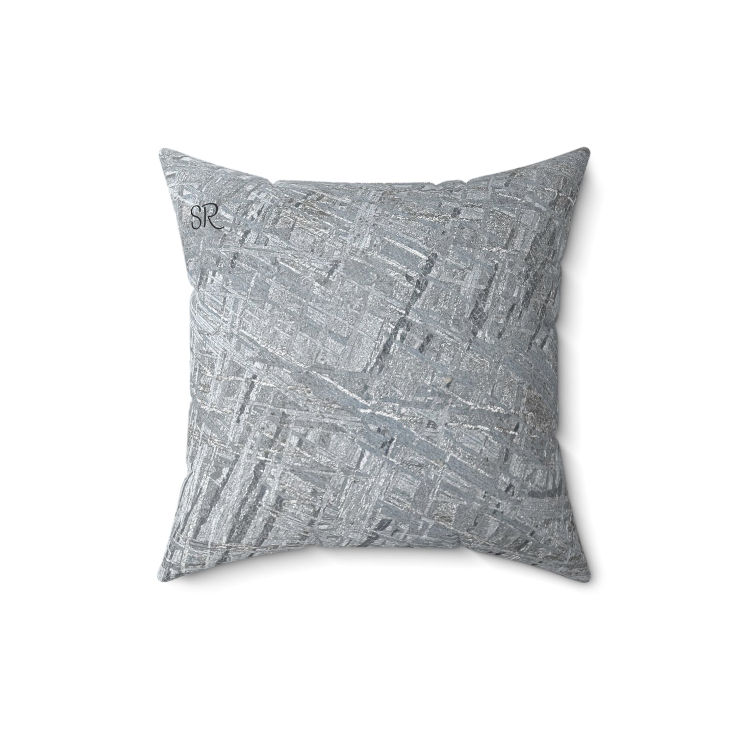 Meteorite Supernatural Energy Faux Suede Square Pillow
