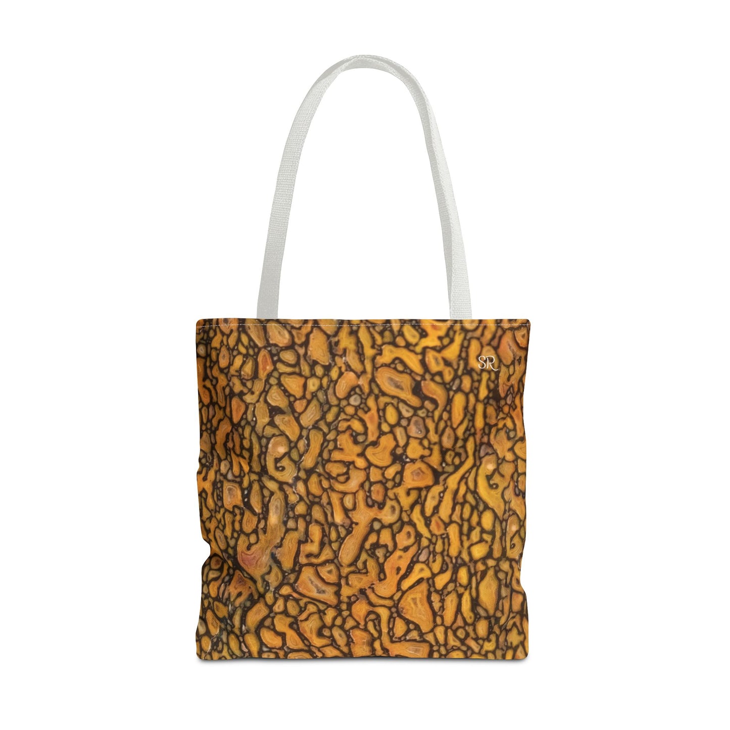 Agatized Fantasy Yellow Gembone Tote
