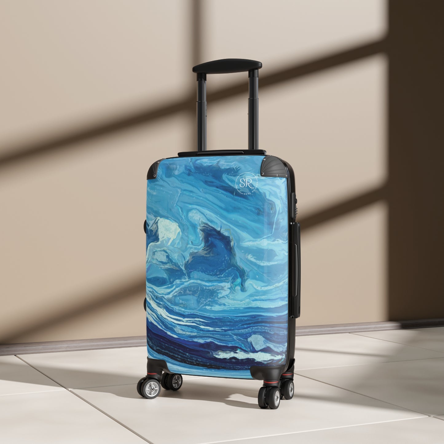 Leland Blue Treasure Luggage