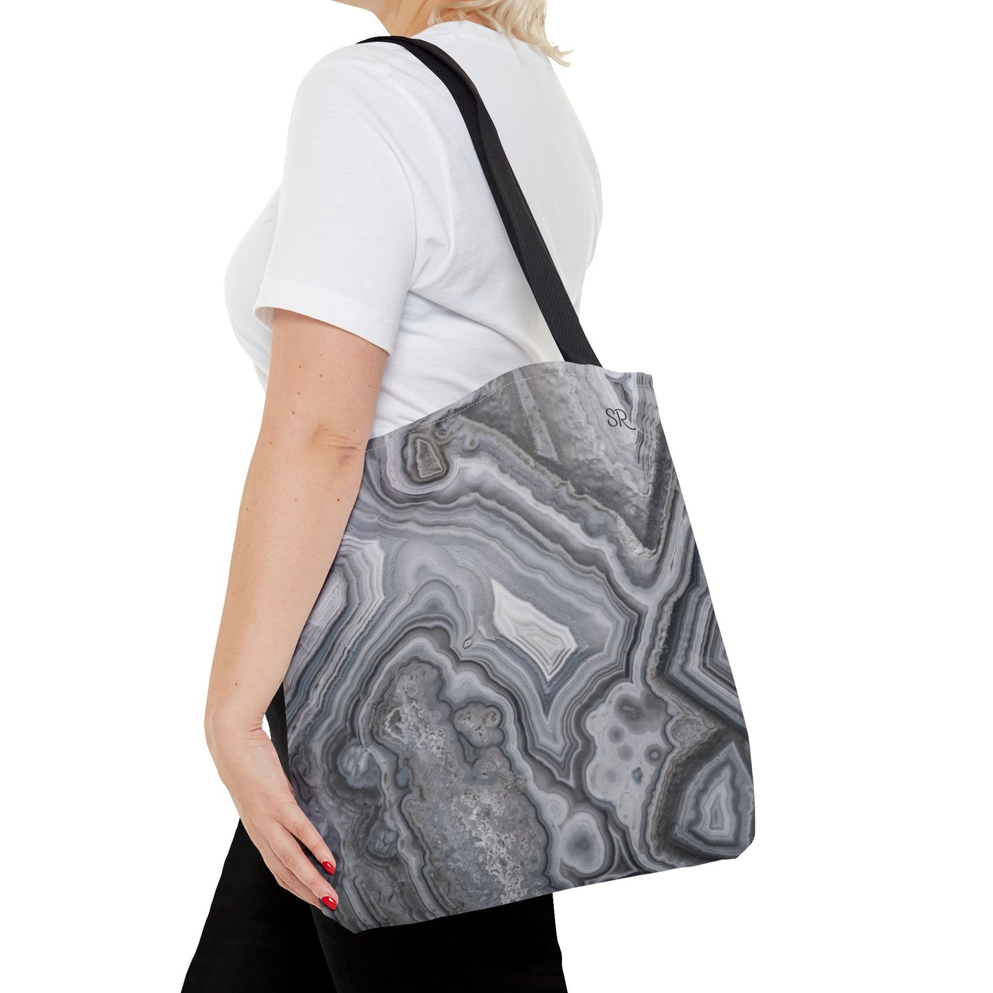 Crazy Lace Balance Agate Tote Bag
