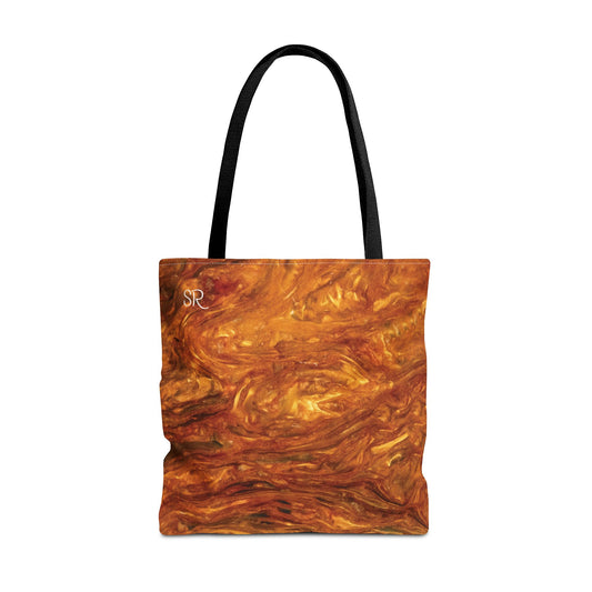 Golden Pietersite Tote Bag