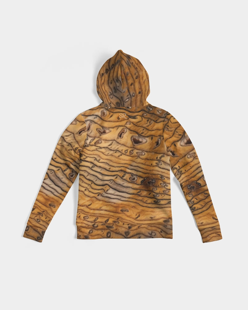 Hell's Canyon Sequoia Petrified Wood Women's Hoodie