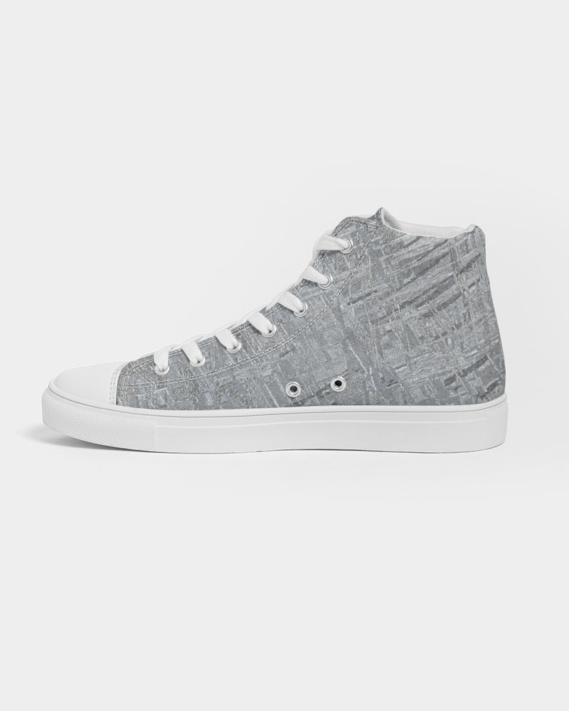 Meteorite Supernatural Energy Men's Hightop Canvas Shoe