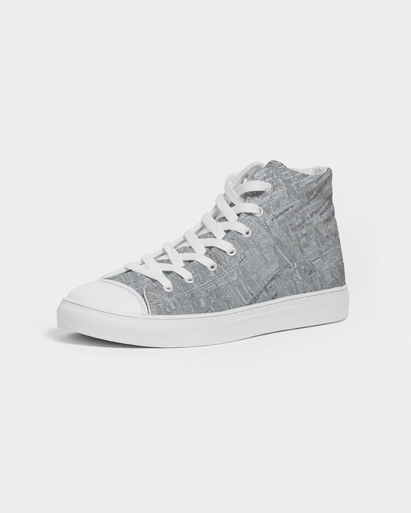 Meteorite Supernatural Energy Men's Hightop Canvas Shoe