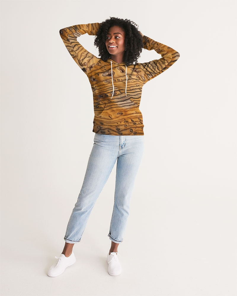 Hell's Canyon Sequoia Petrified Wood Women's Hoodie