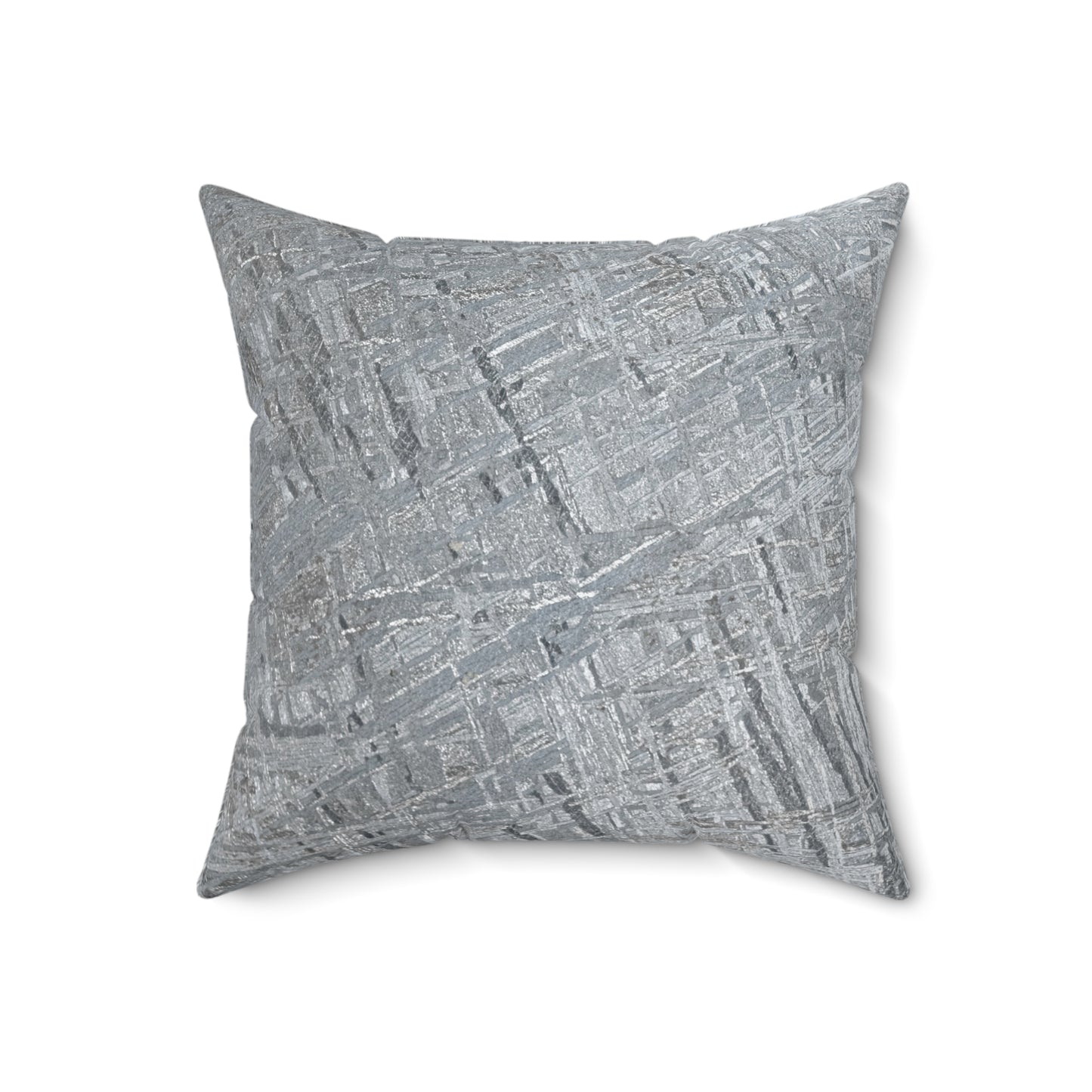 Meteorite Supernatural Energy Faux Suede Square Pillow