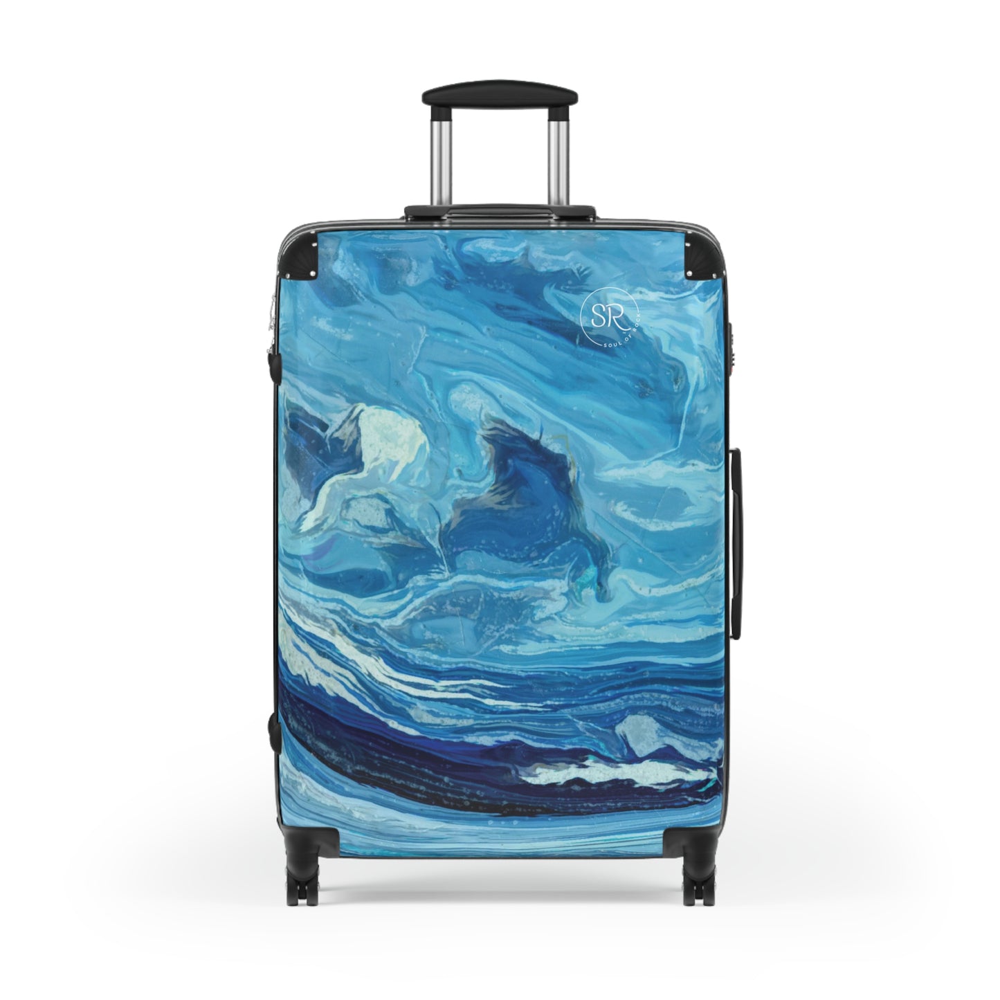 Leland Blue Treasure Luggage