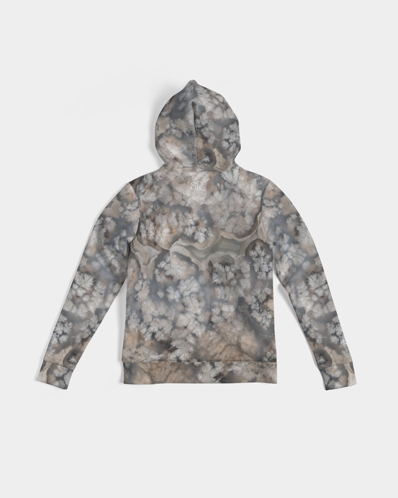 Plume Agate Feather Beauty Women's All-Over Print Hoodie