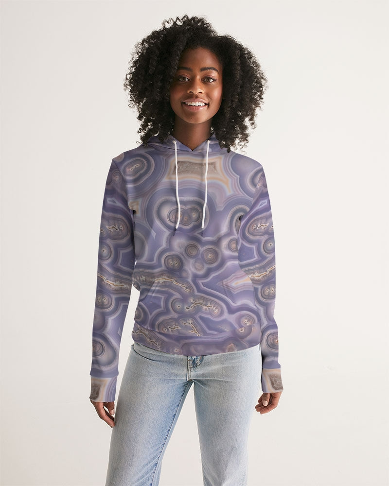 Aqua Nueva Agate Grounding Women's Hoodie