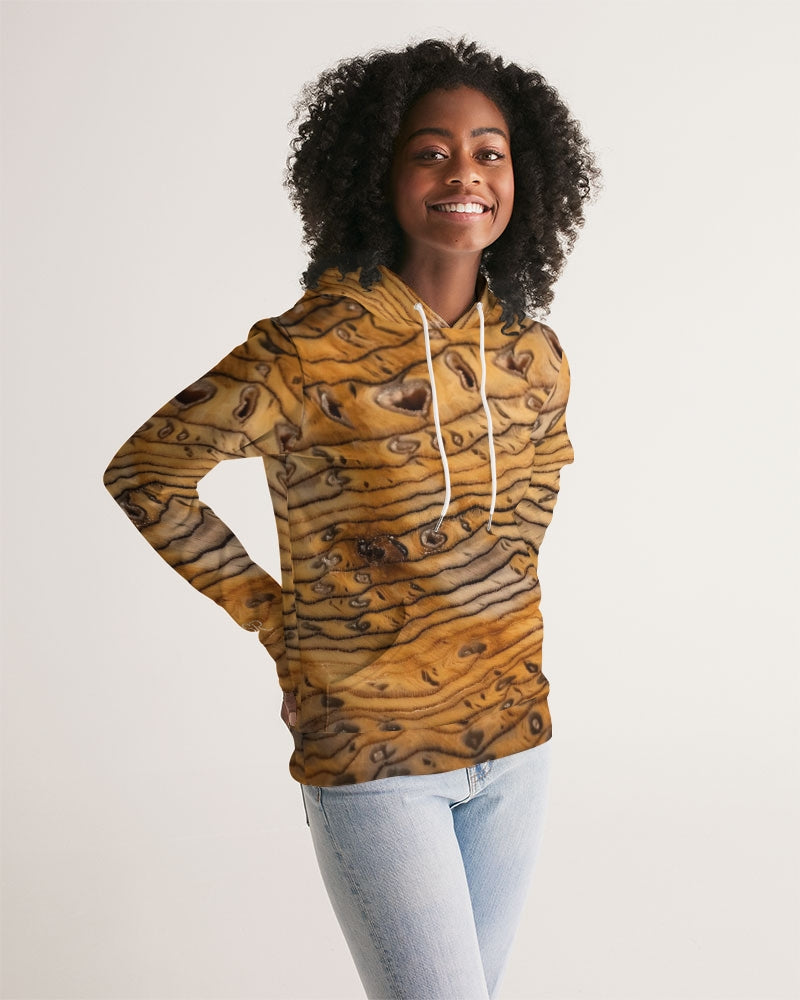 Hell's Canyon Sequoia Petrified Wood Women's Hoodie