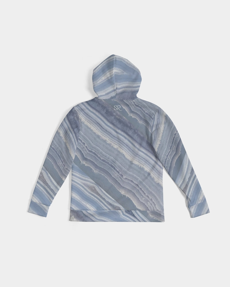 Blue Lace Nurturing Agate Men's Hoodie