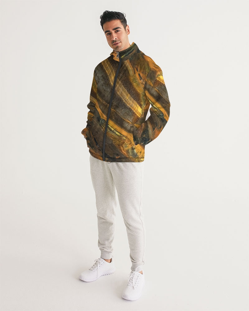 Marra Mamba Tiger's Eye Spiritual Stability Men's All-Over Print Windbreaker