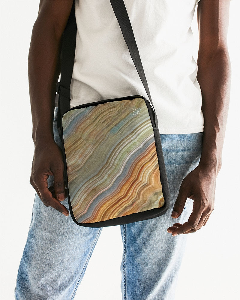 Crazy Lace Agate Joyfulness Messenger Pouch