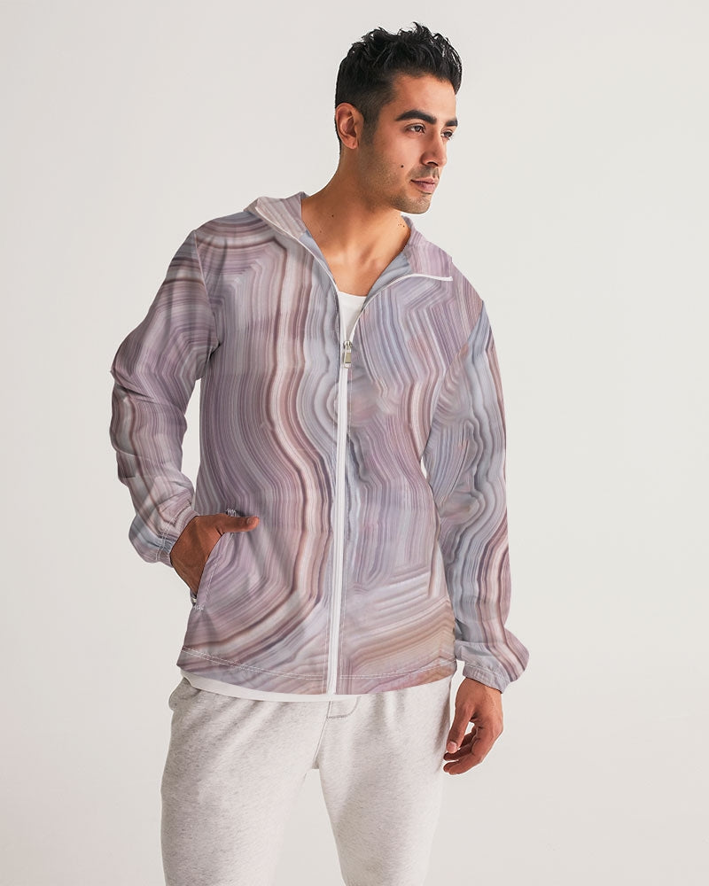 Laguna Agate Creativity Men's Windbreaker