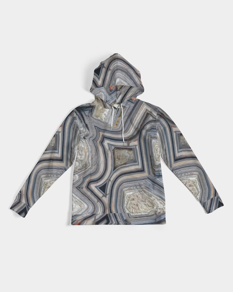 Crazy Lace Agate Optimism Men's Hoodie