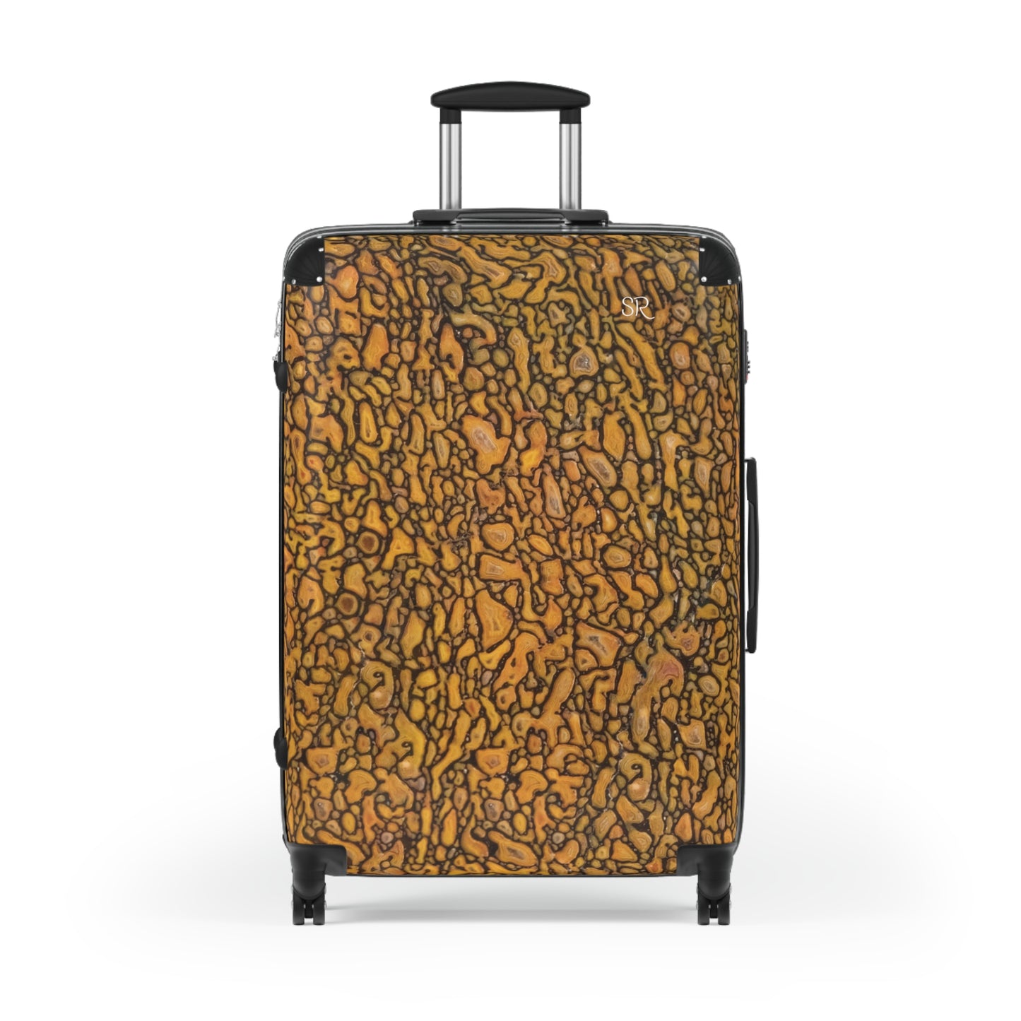 Agatized Fantasy Yellow Gembone Luggage