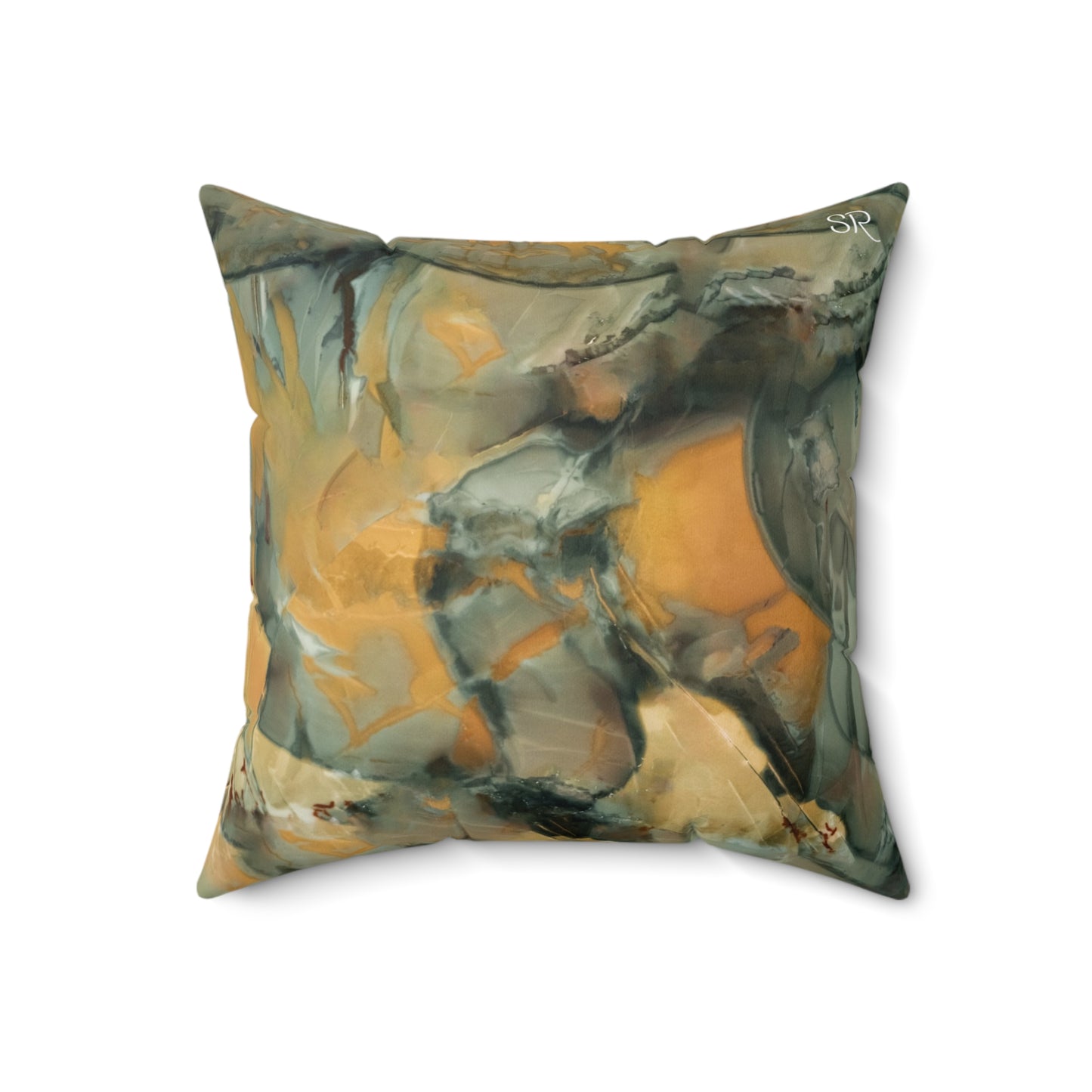 Morrisonite Suede Square Pillow