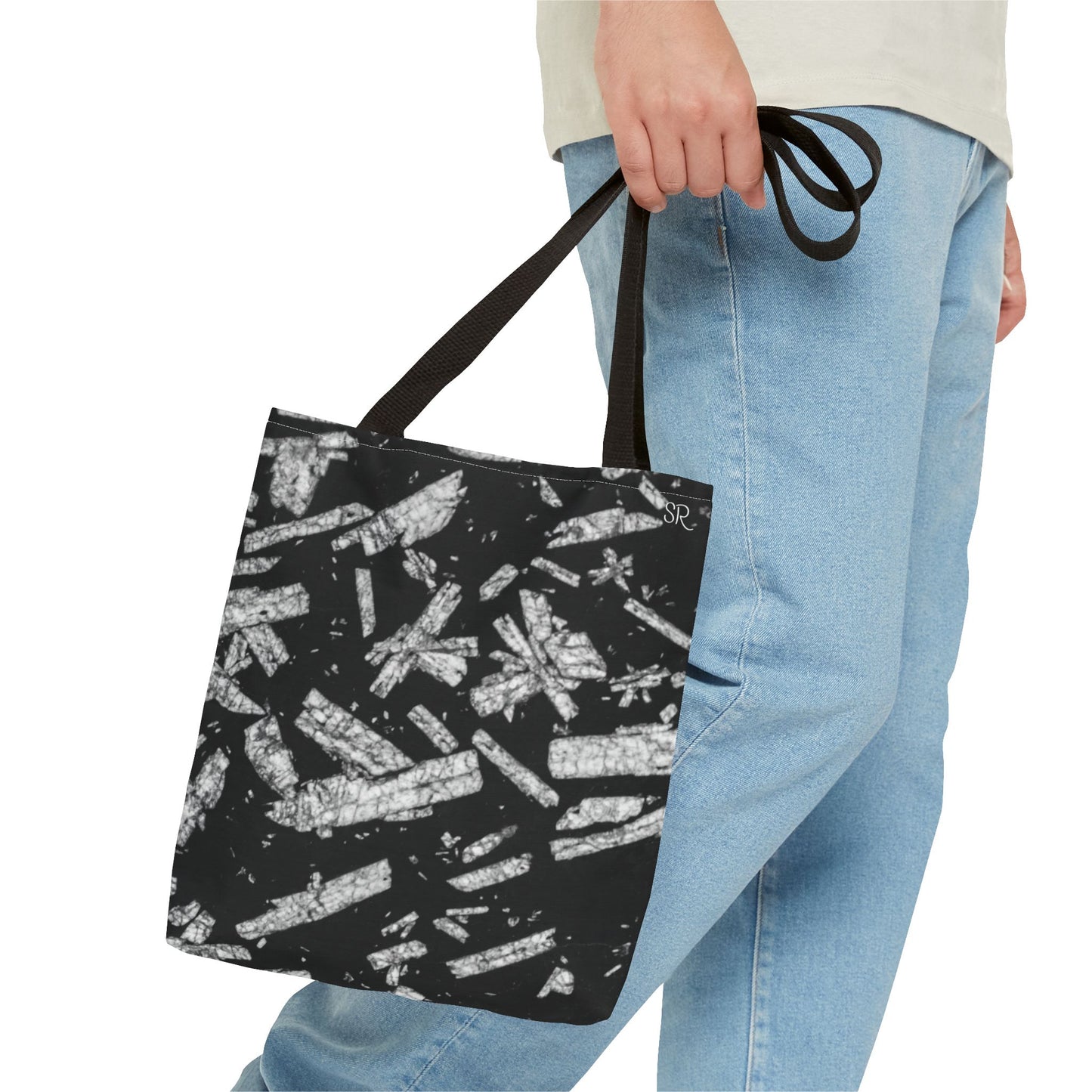 Chinese Writing Stone Life Energy Tote Bag