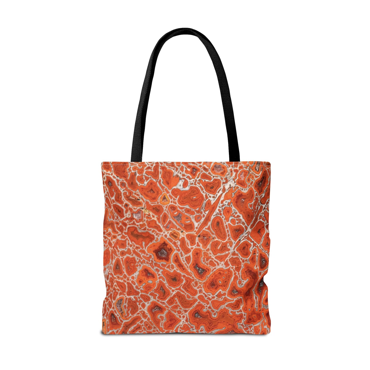 Agatized Ruby Red Gembone Tote