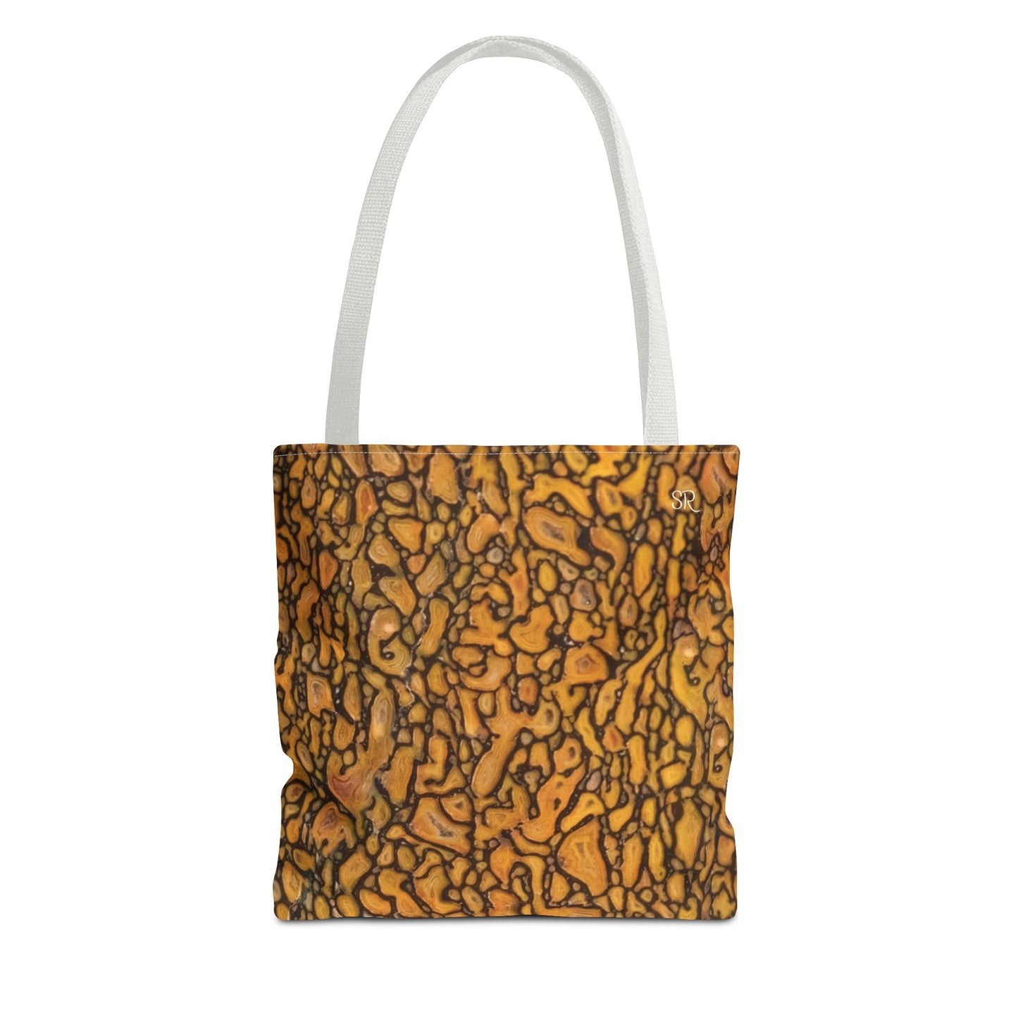 Agatized Fantasy Yellow Gembone Tote