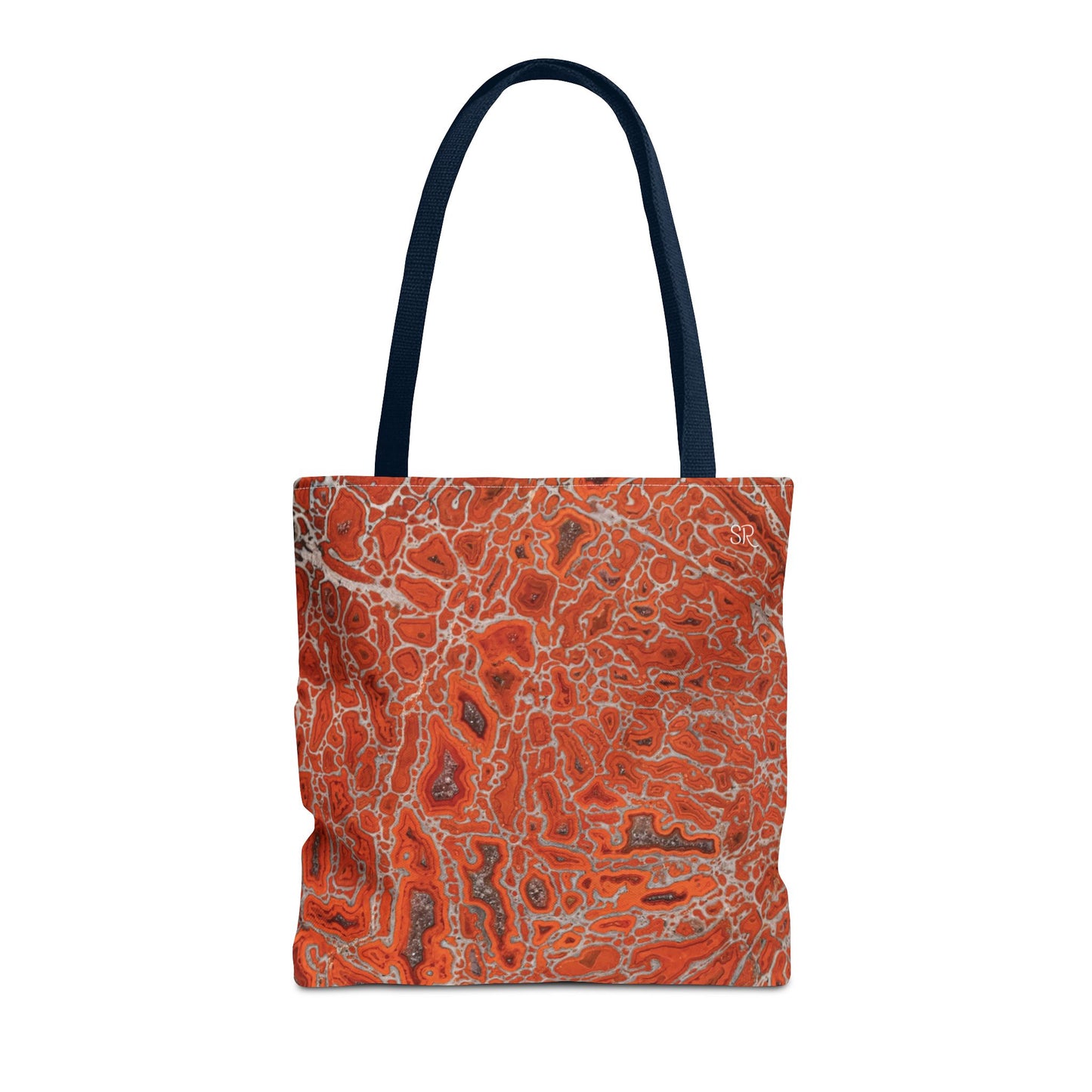 Agatized Ruby Red Gembone Tote