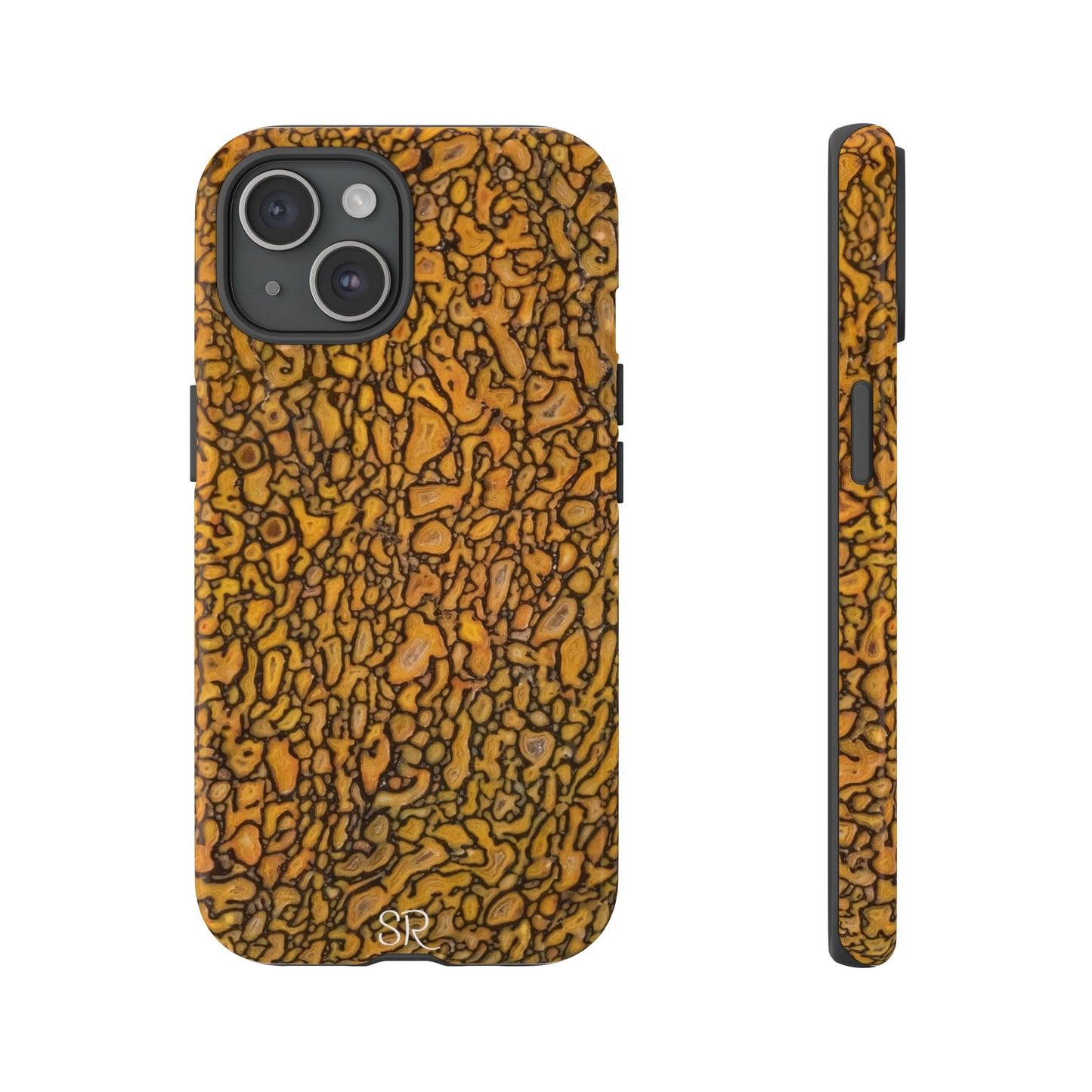 Agatized Fantasy Yellow Gembone Tough Case