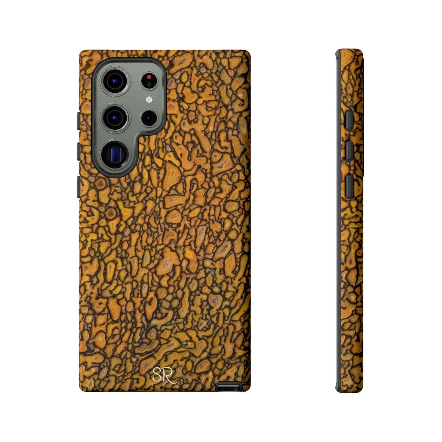 Agatized Fantasy Yellow Gembone Tough Case