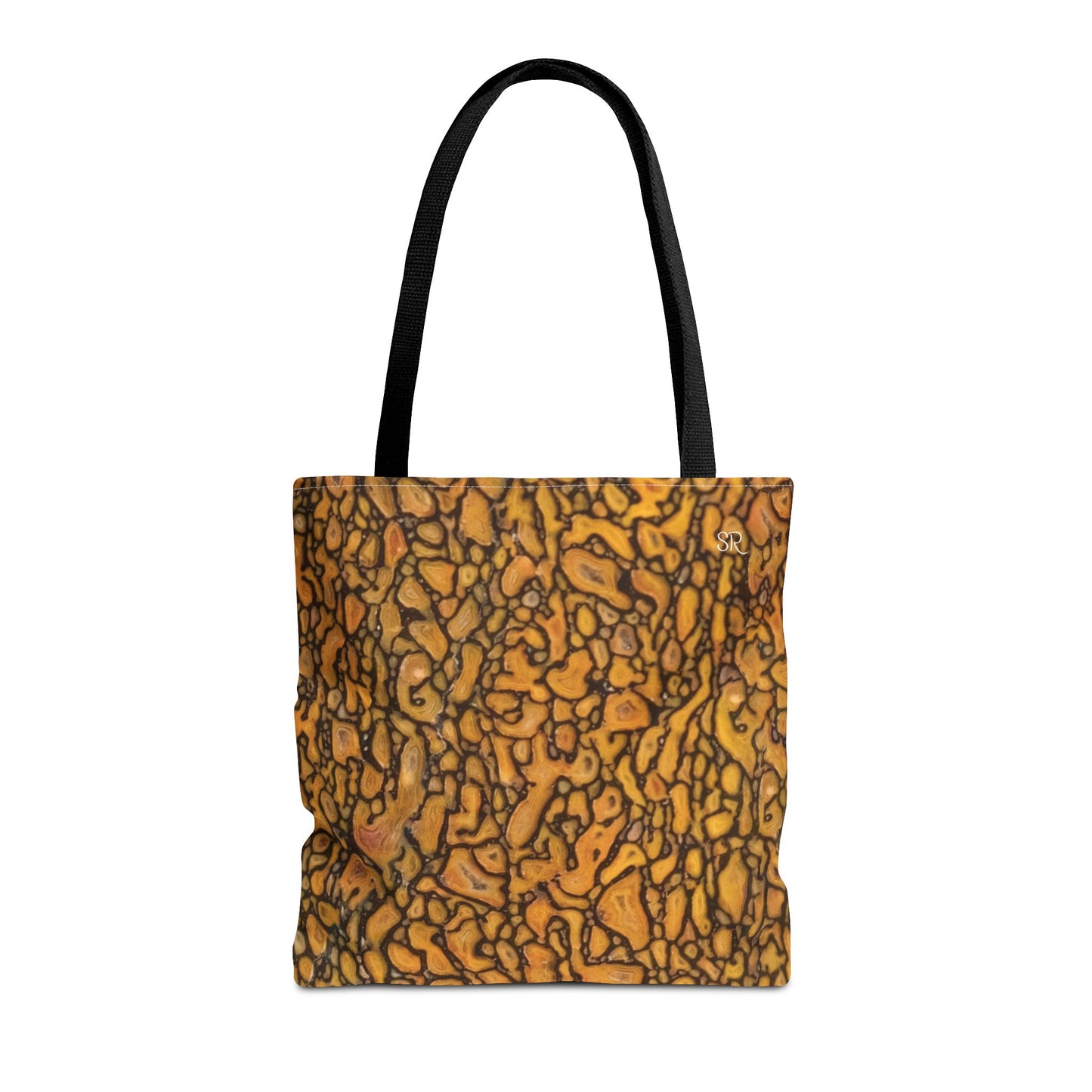 Agatized Fantasy Yellow Gembone Tote