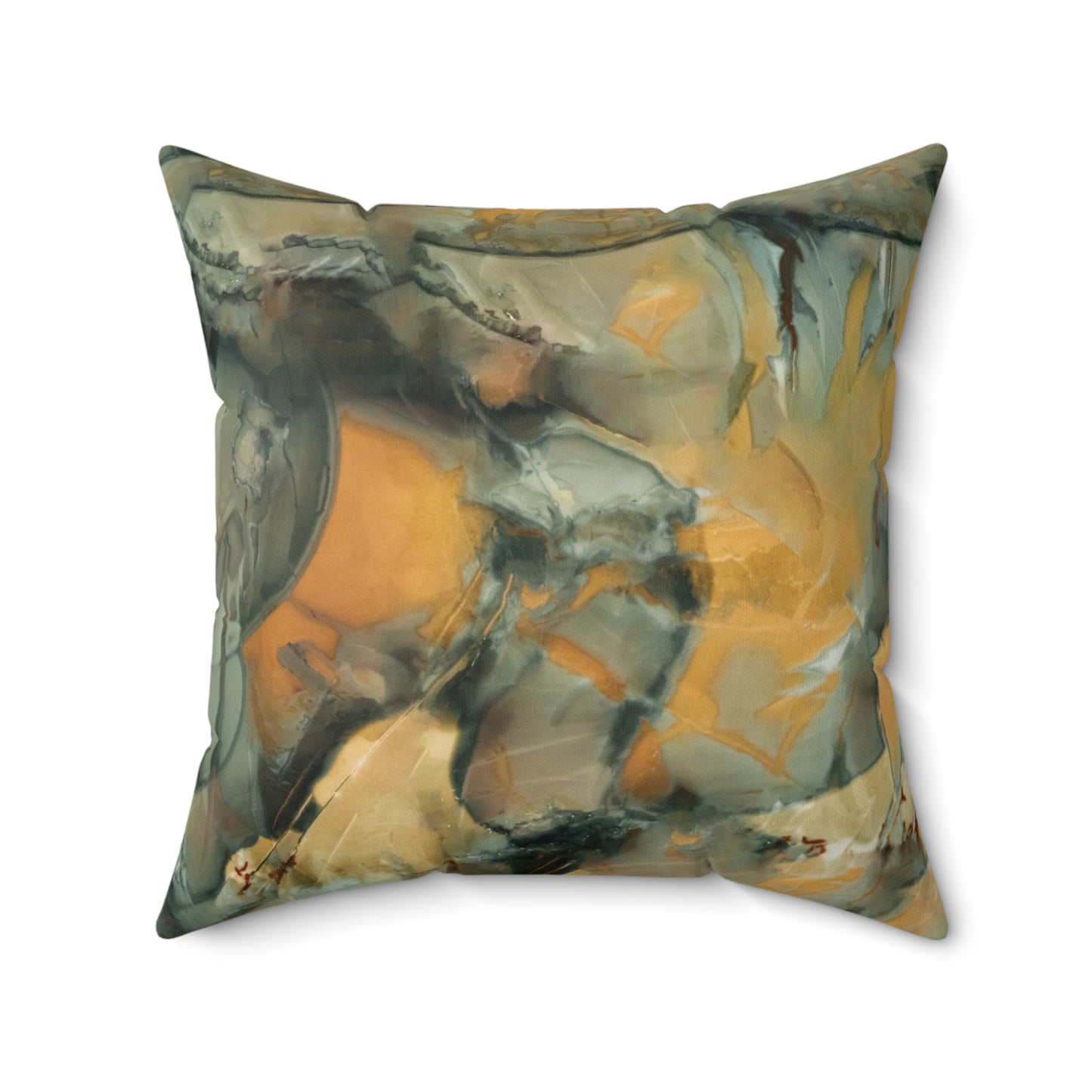 Morrisonite Suede Square Pillow