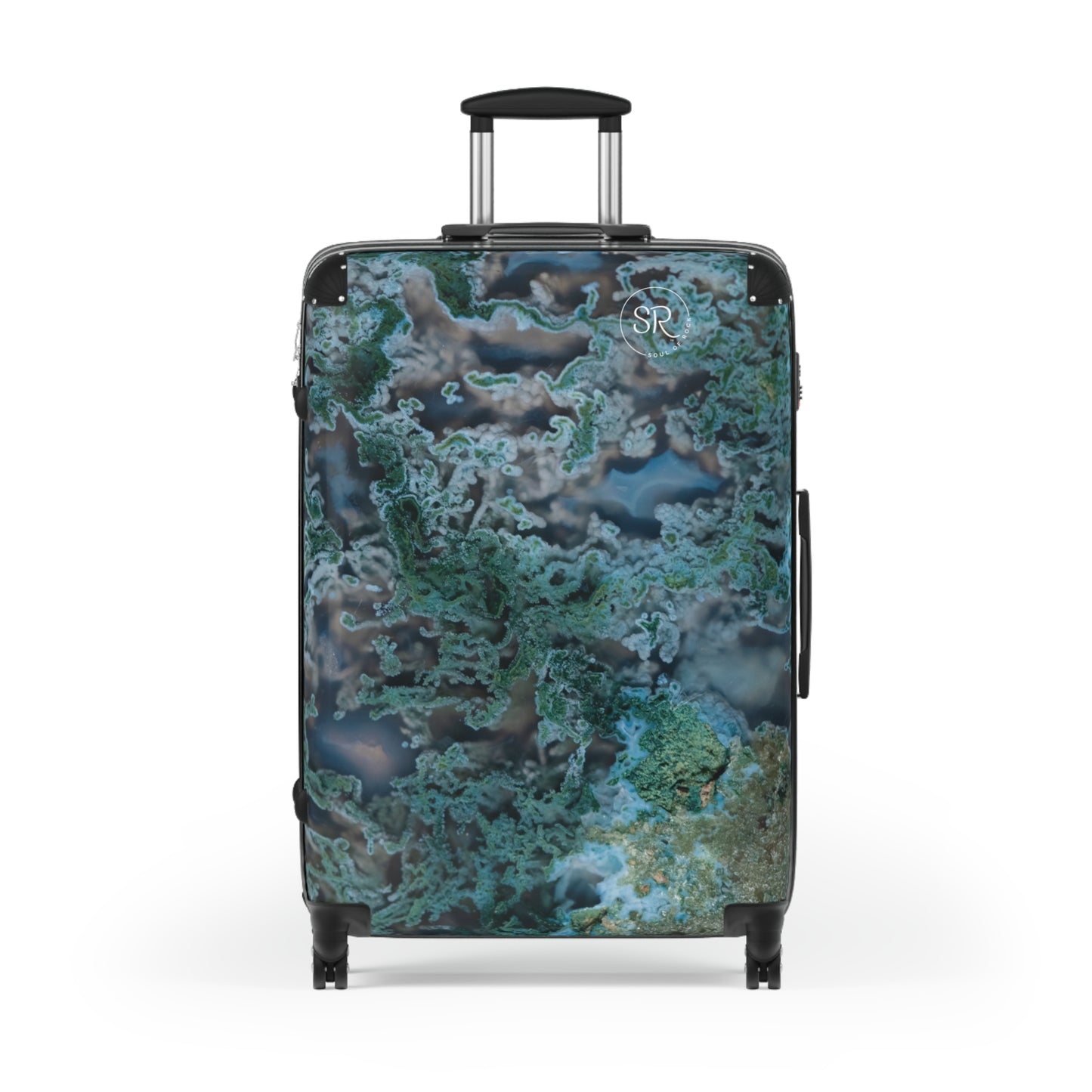 Green Moss Agate Tranquility Luggage