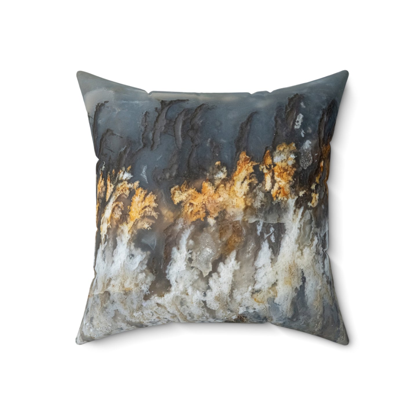 Graveyard Point Faux Suede Square Pillow