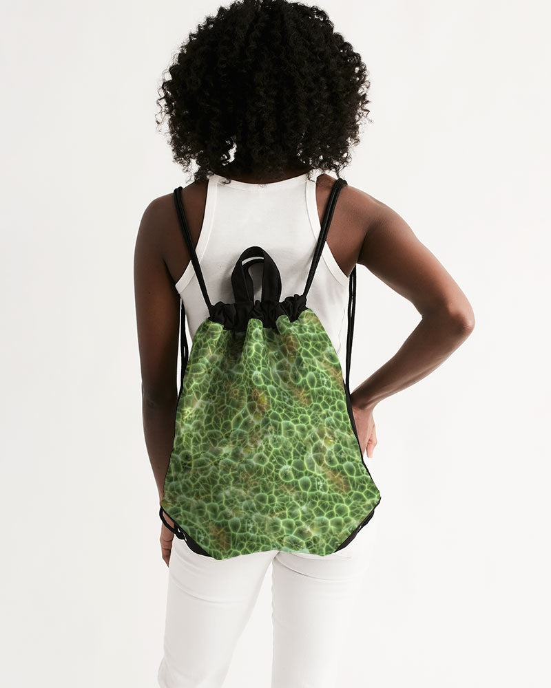 Greenstone Canvas Drawstring Bag