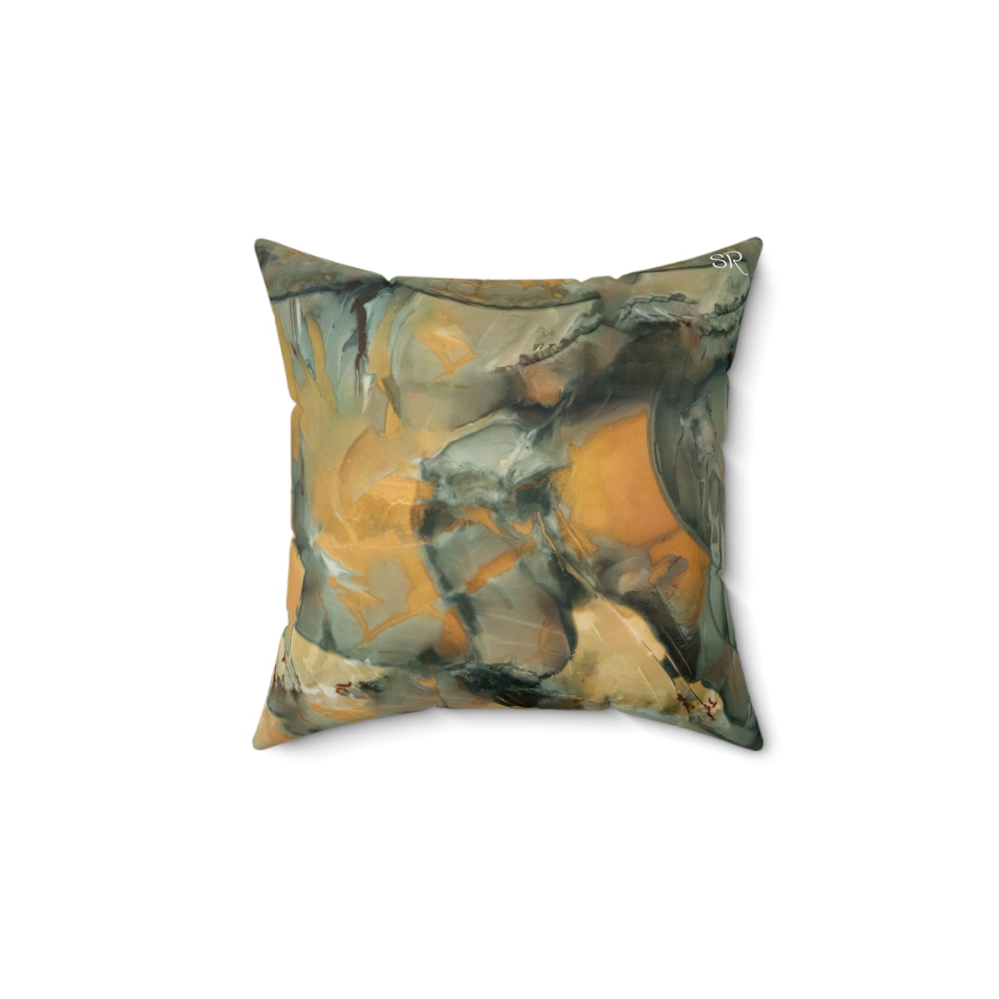 Morrisonite Suede Square Pillow