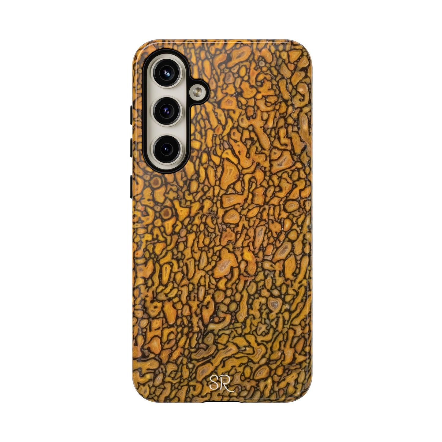 Agatized Fantasy Yellow Gembone Tough Case