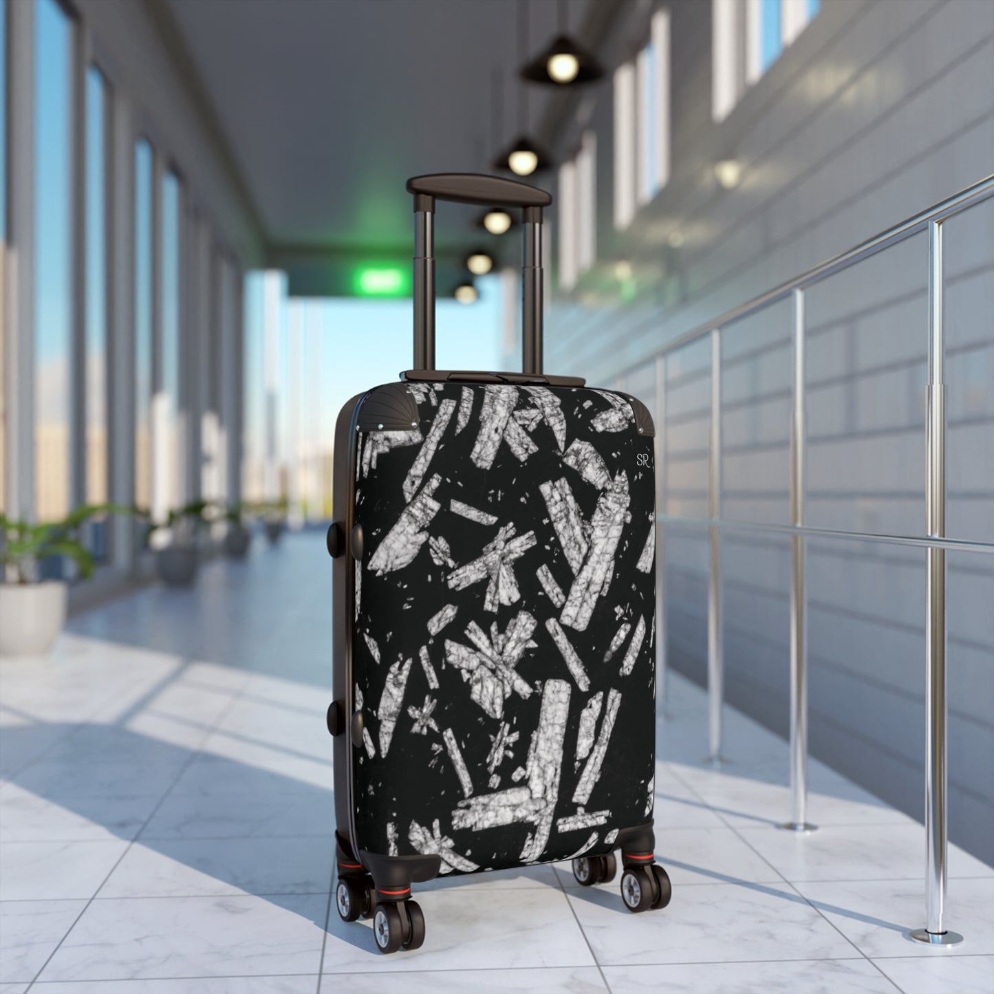 Chinese Writing Stone Life Energy Luggage