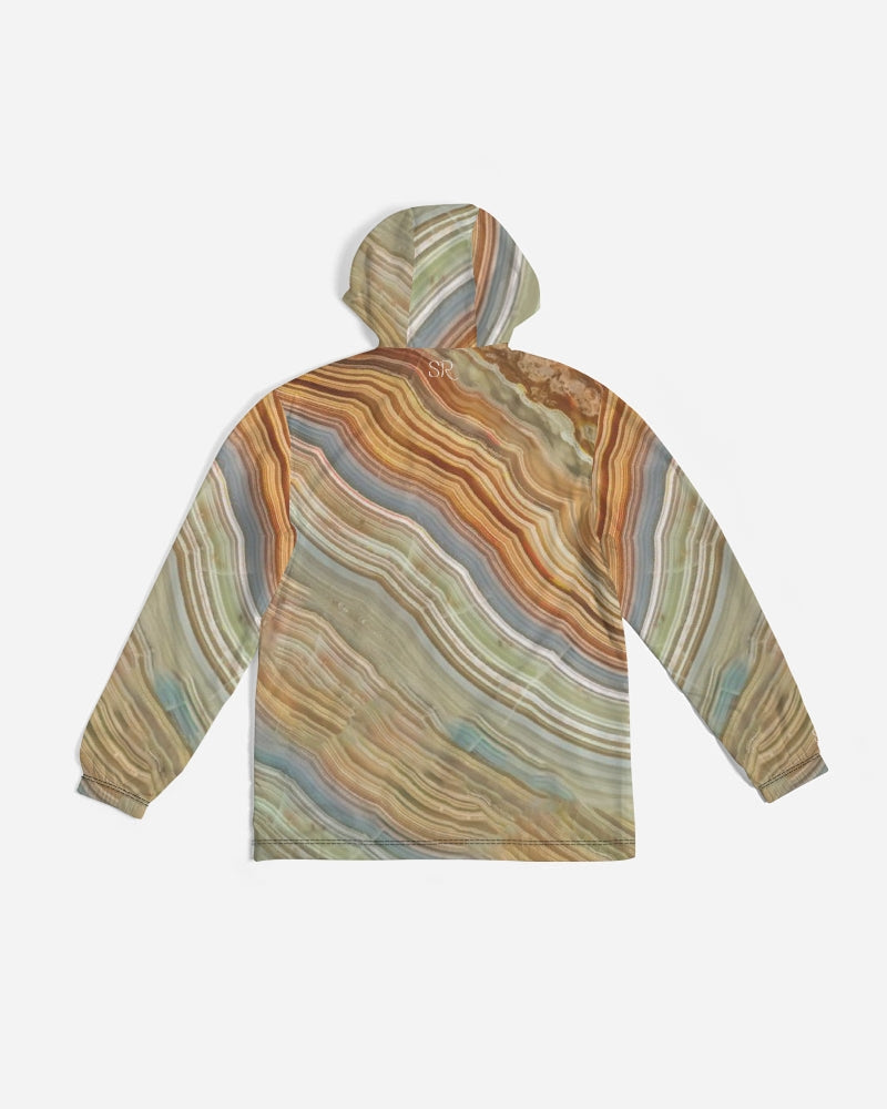 Crazy Lace Agate Joyfulness Men's Windbreaker