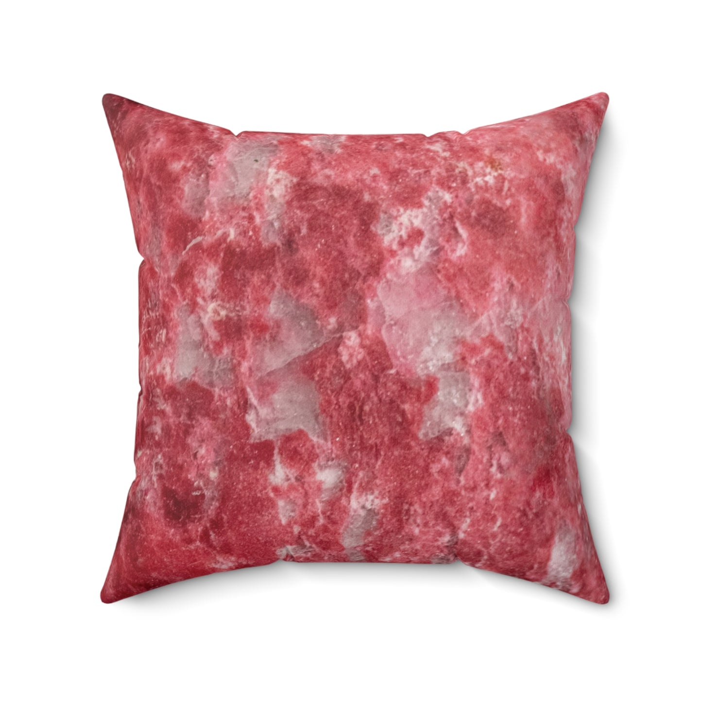 Thulite Faux Suede Square Pillow