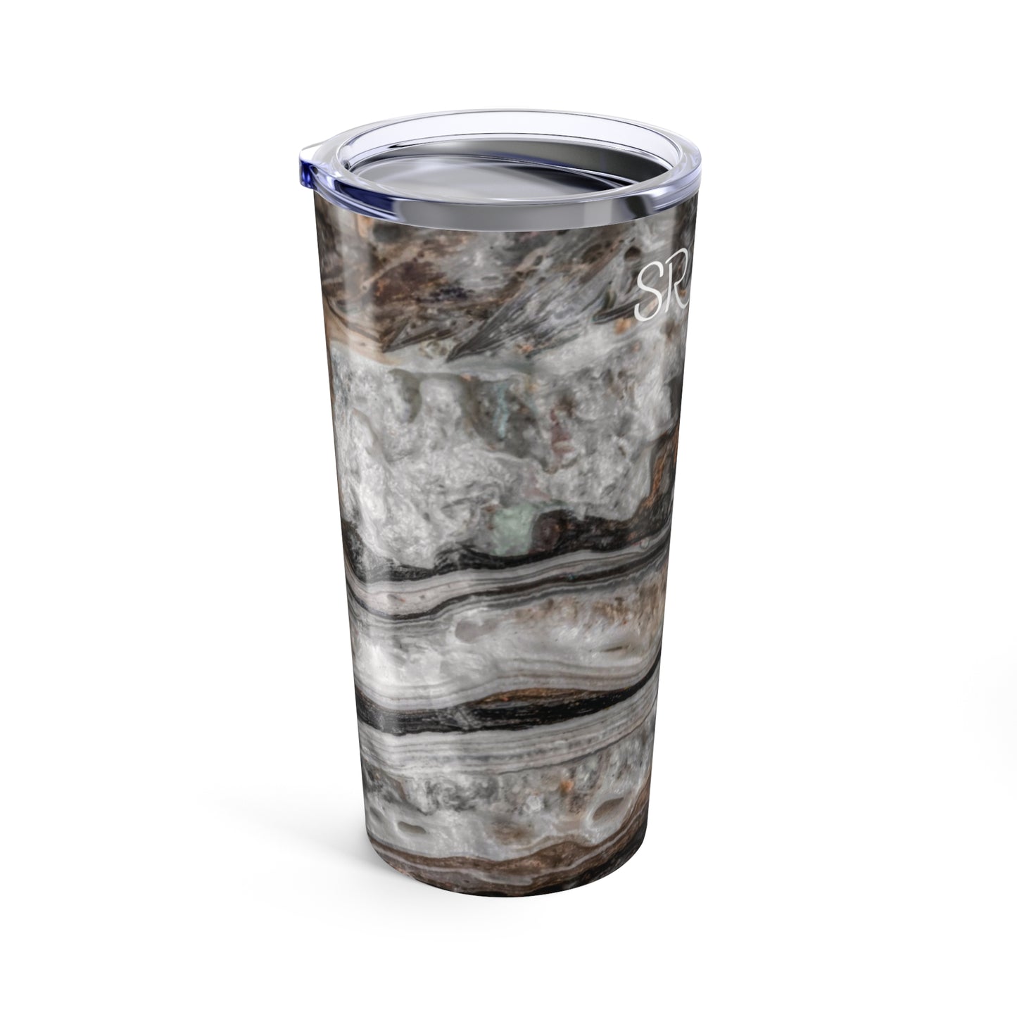 Travertine Onyx Powerful Vibrations Tumbler 20oz