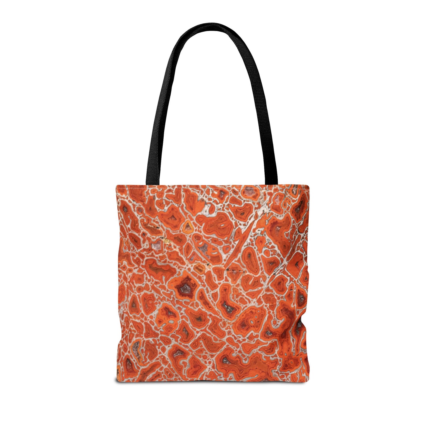 Agatized Ruby Red Gembone Tote