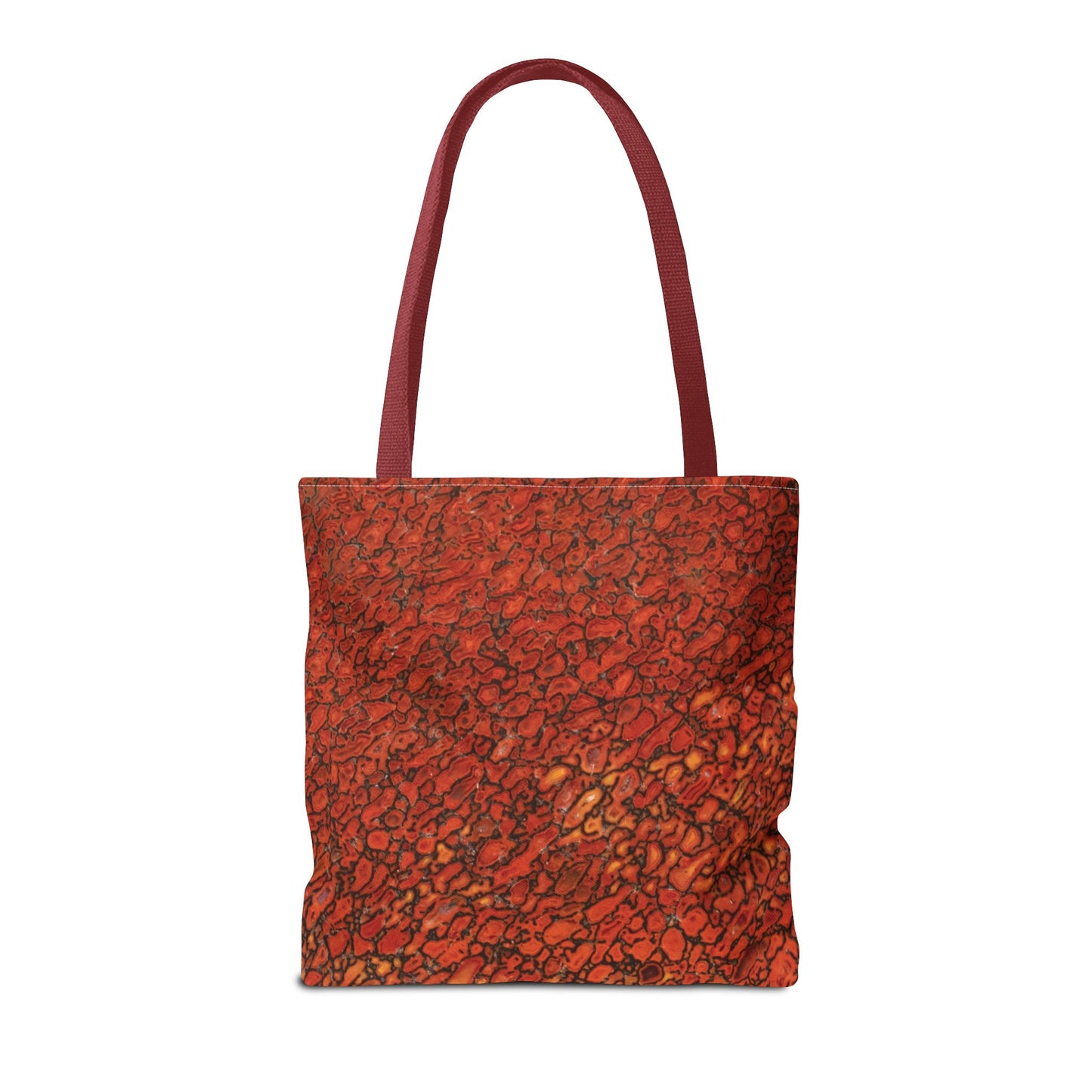 Agatized Richly Red Gembone Tote