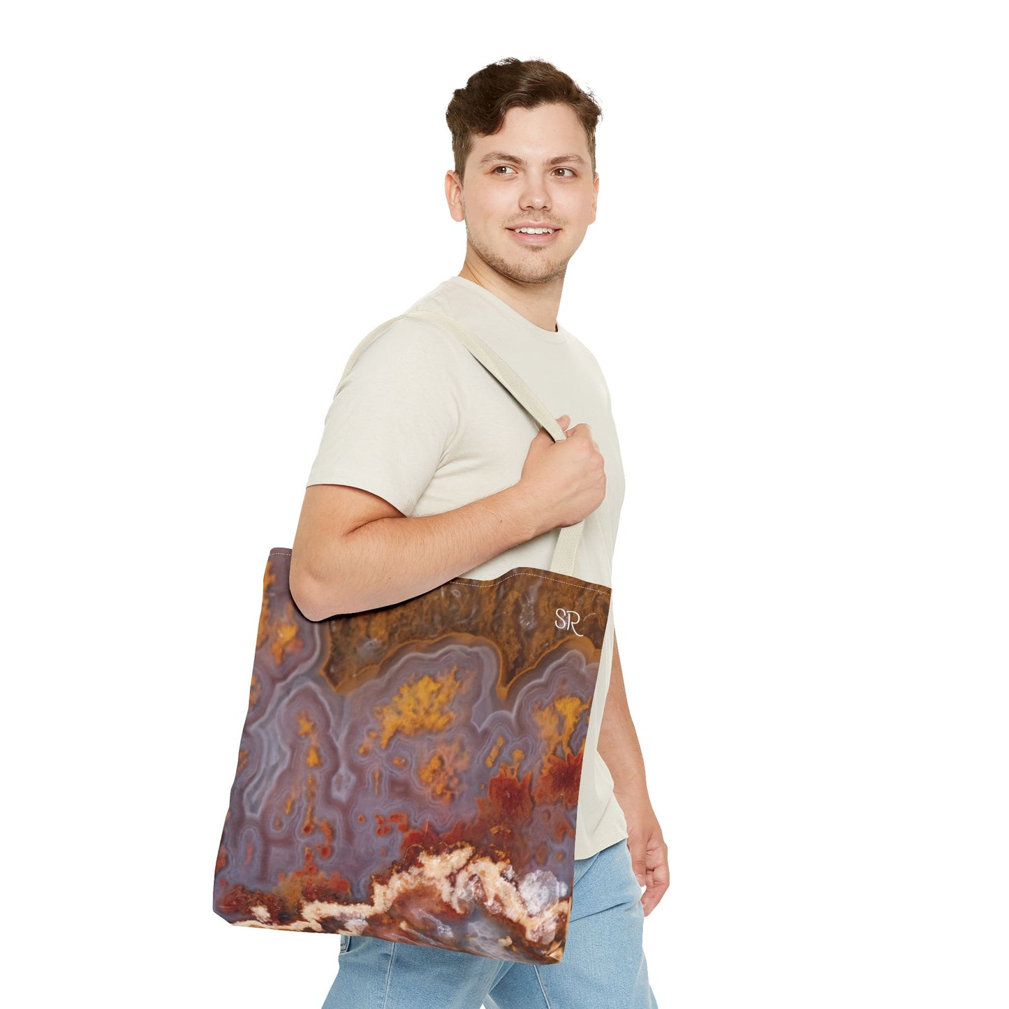 Plume Agate Tote Bag