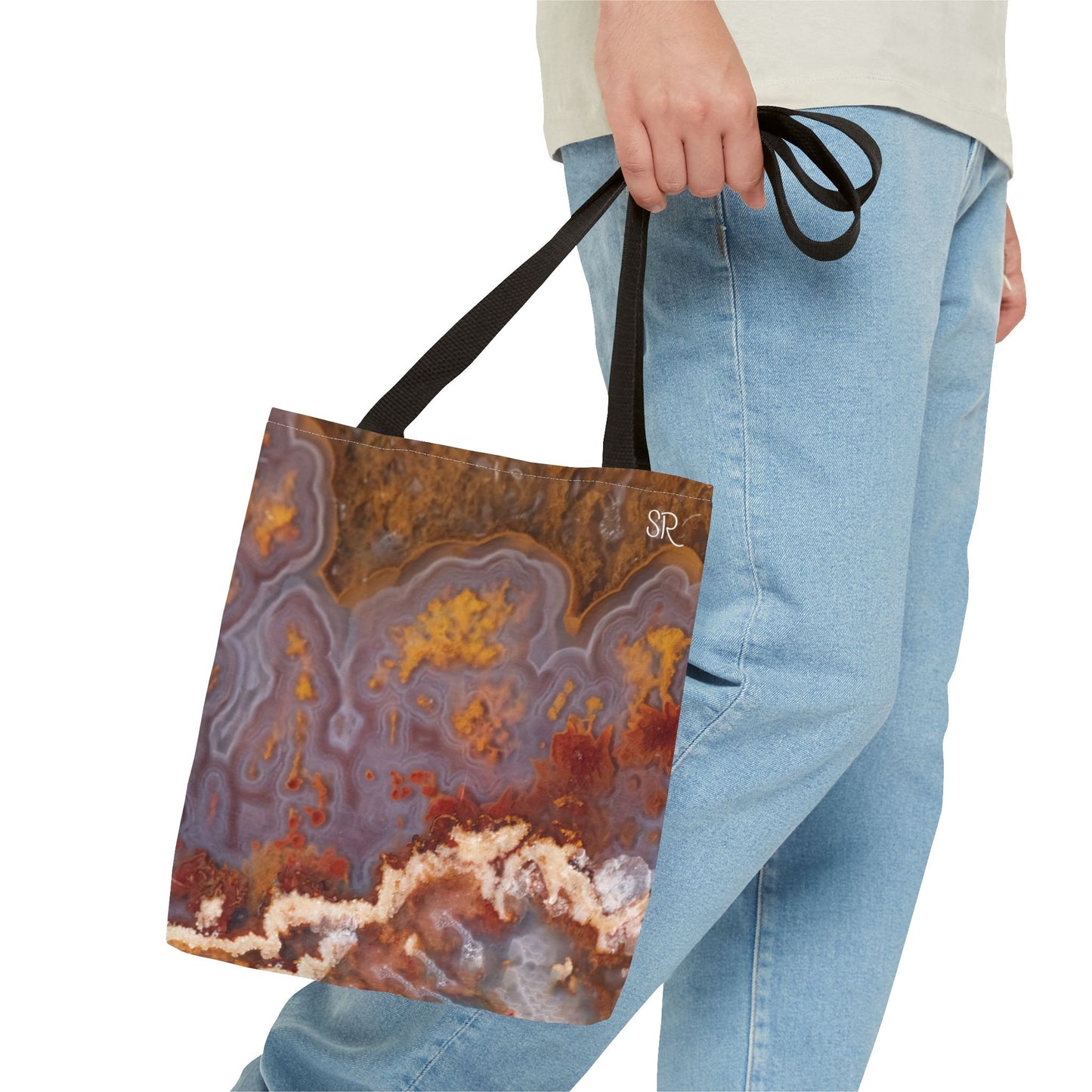 Plume Agate Tote Bag