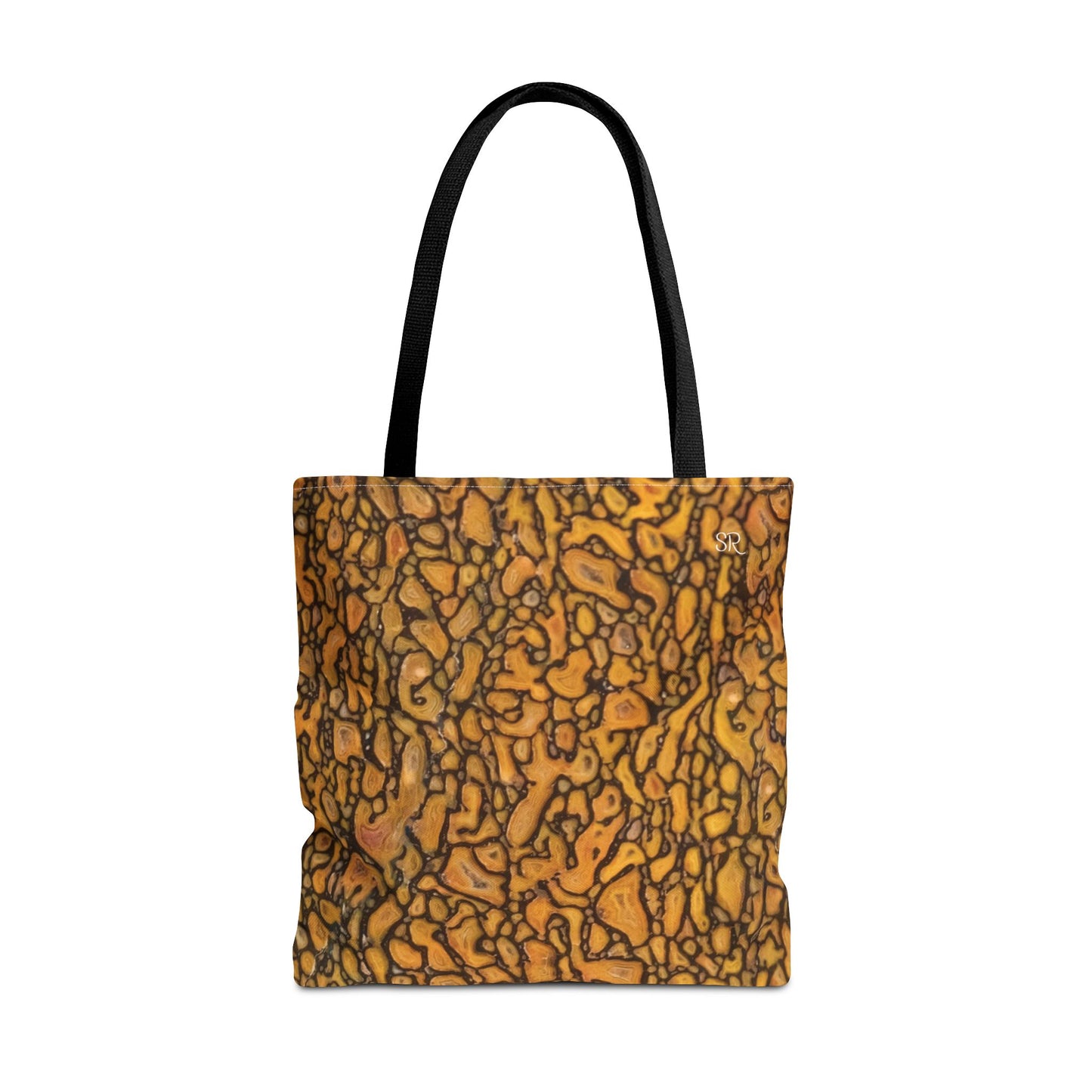 Agatized Fantasy Yellow Gembone Tote