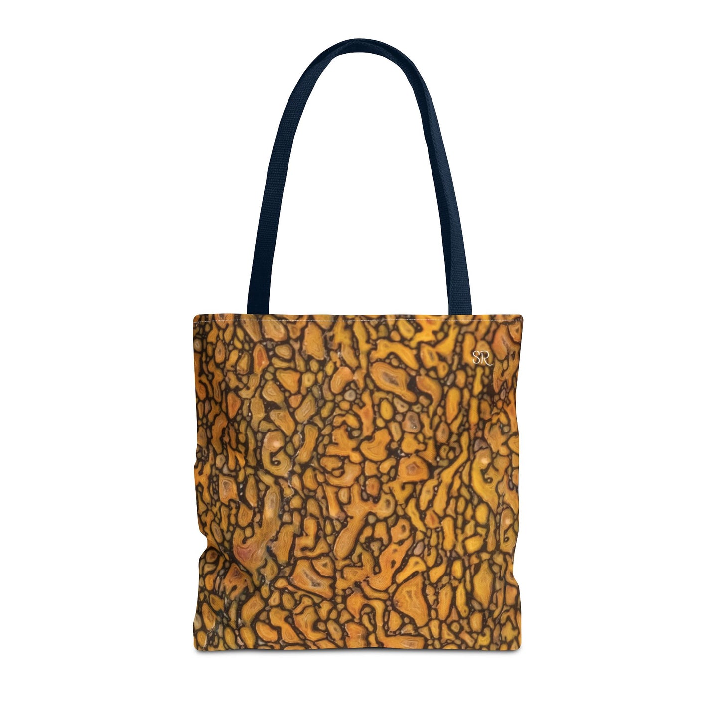 Agatized Fantasy Yellow Gembone Tote