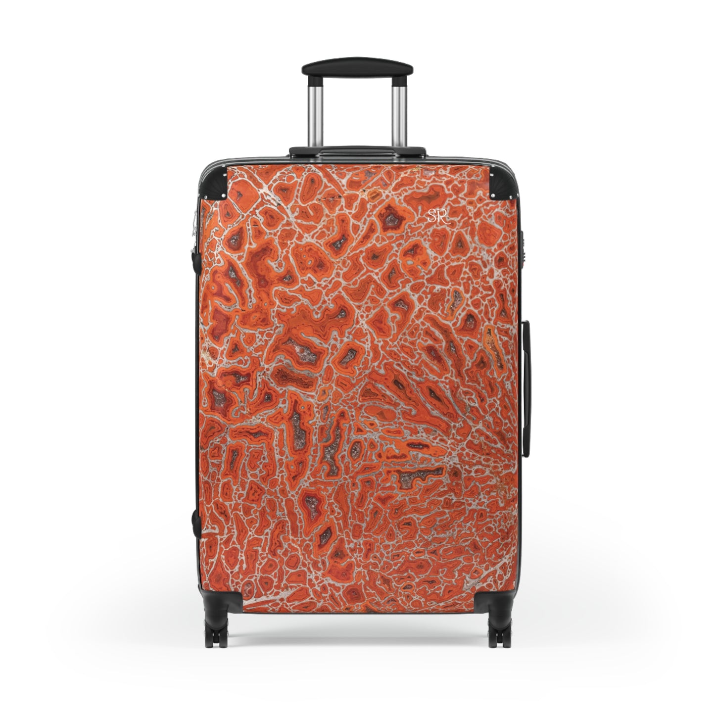 Agatized Ruby Red Gembone Luggage