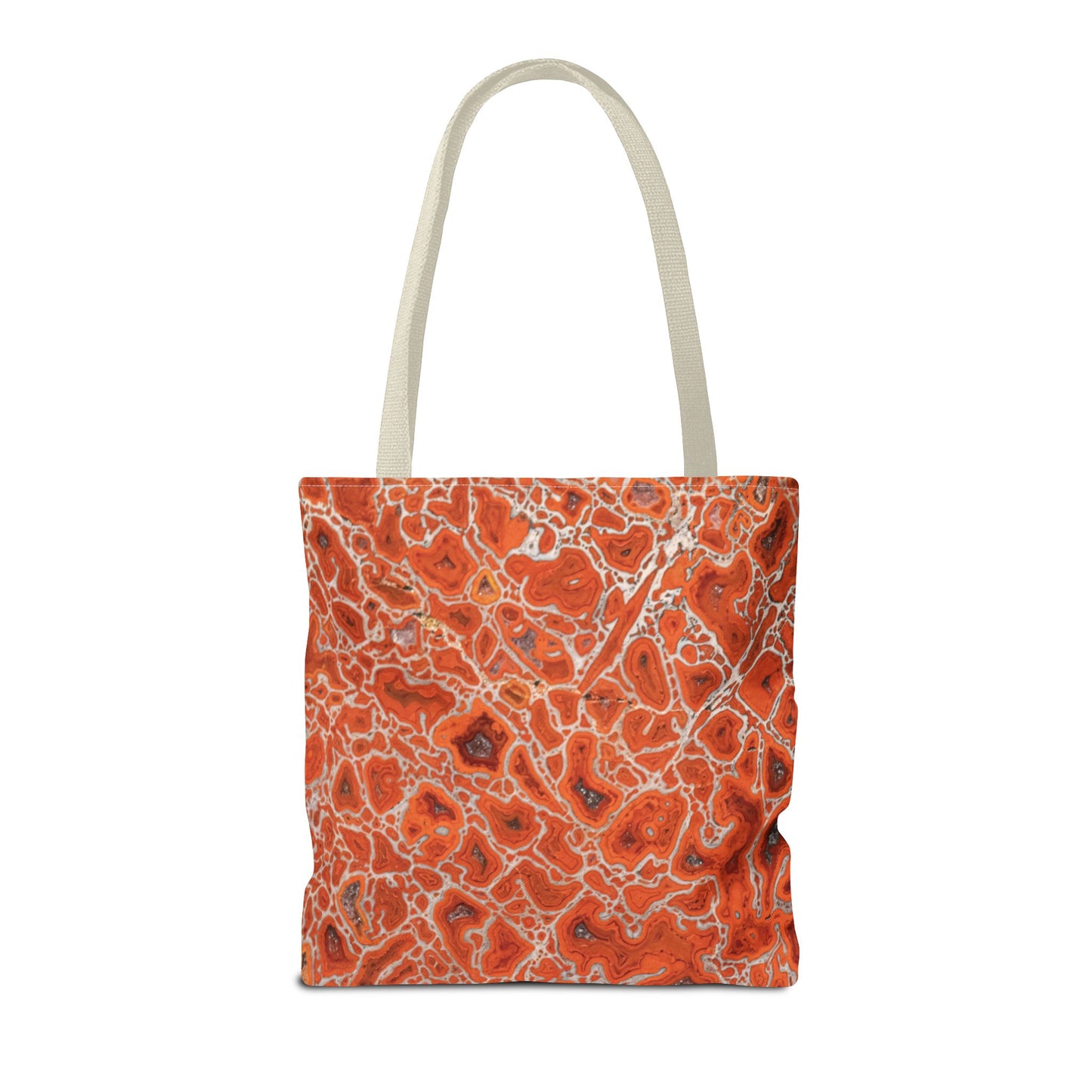 Agatized Ruby Red Gembone Tote