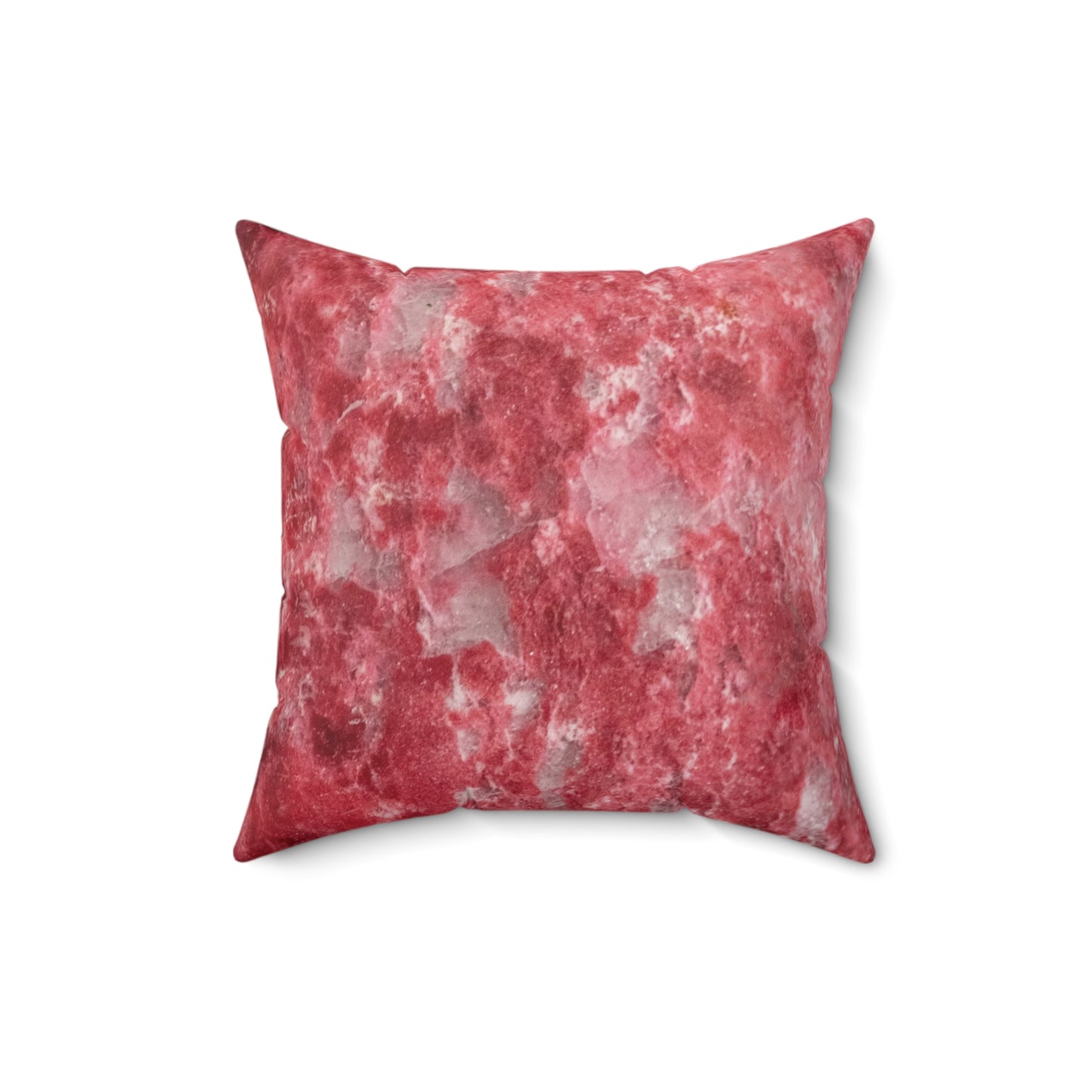 Thulite Faux Suede Square Pillow