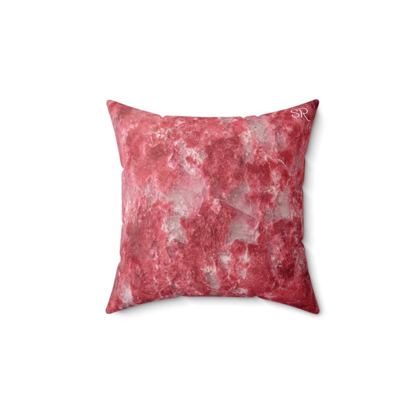 Thulite Faux Suede Square Pillow