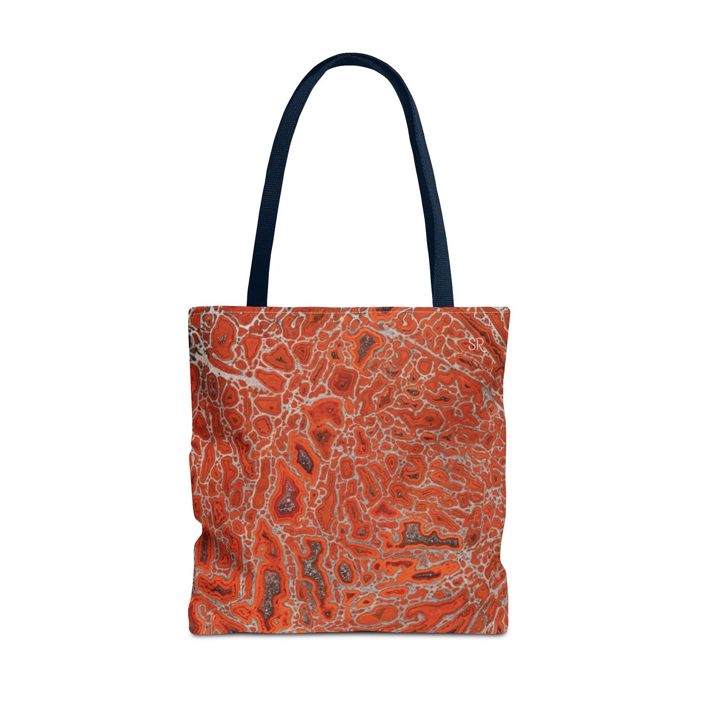 Agatized Ruby Red Gembone Tote